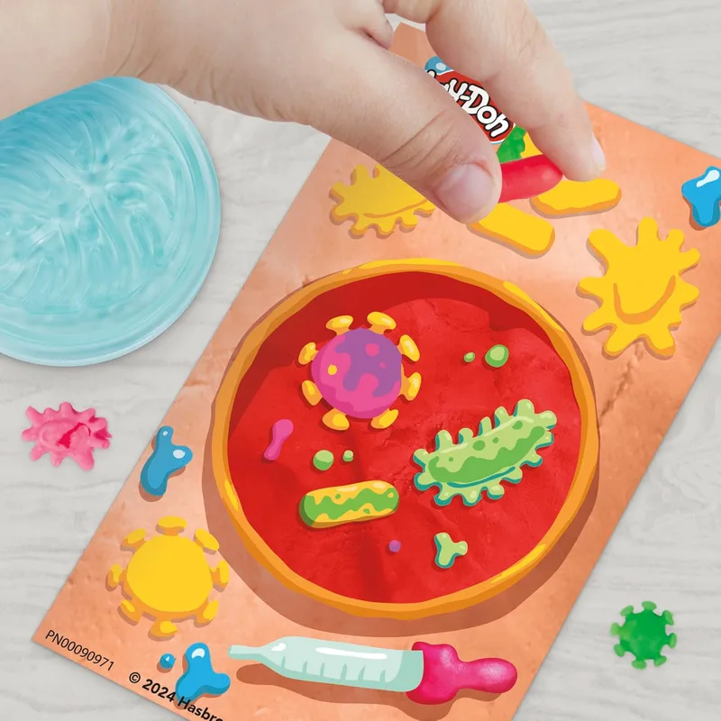 פליידו מיקרוסקופ צורות - Play-Doh