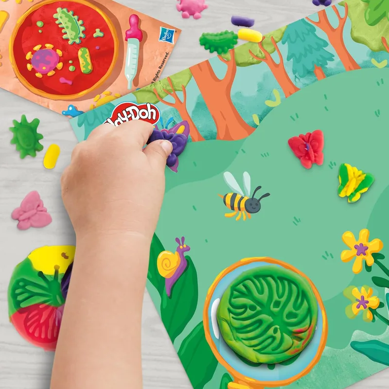 פליידו מיקרוסקופ צורות - Play-Doh