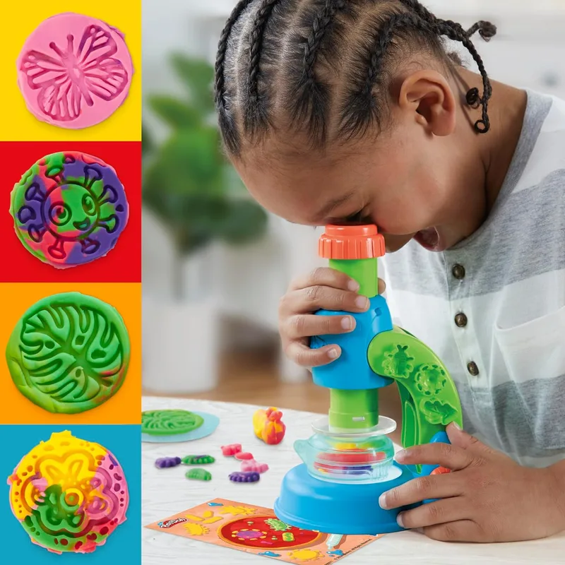 פליידו מיקרוסקופ צורות - Play-Doh