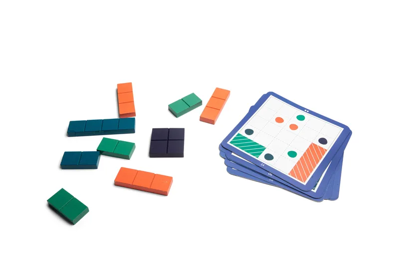 אתגר הריבועים – משחק חשיבה מרתק - BS Toys