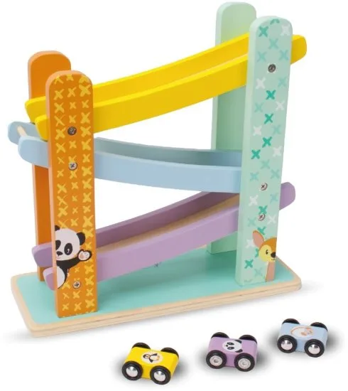 מכוניות מתגלשות פסטל - Pit Toys