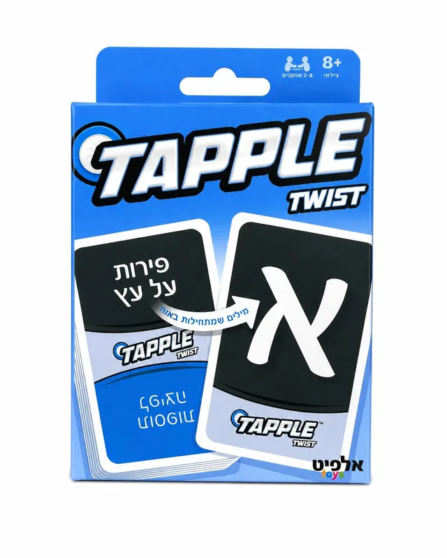 TAPPLE משחק קלפים - אלפיט
