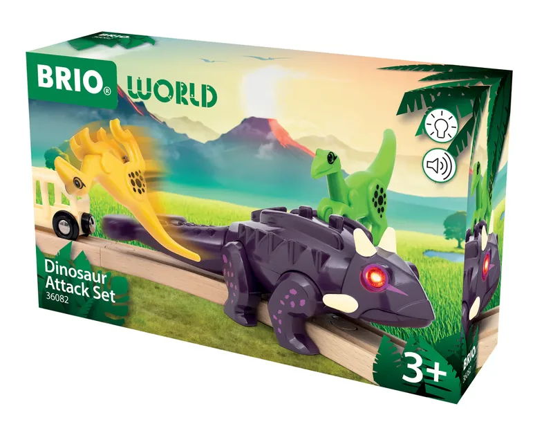 בריו סט מתקפת דינוזאורים 36082 - Brio