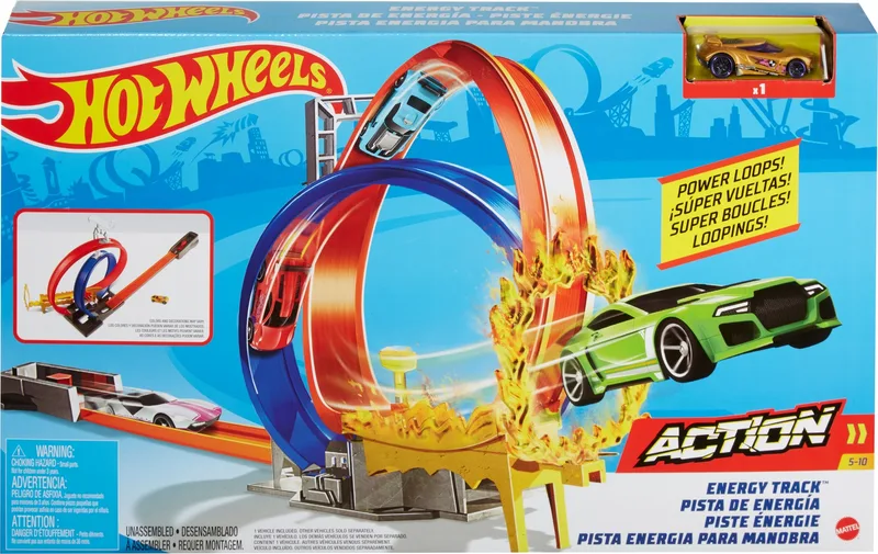 הוט ווילס הוט ווילס מארז פעלולים דאבל לופ - Hot Wheels