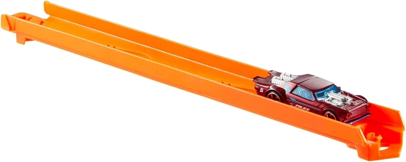 הוט ווילס מסלולים ומחברים מארז כולל מכונית - Hot Wheels