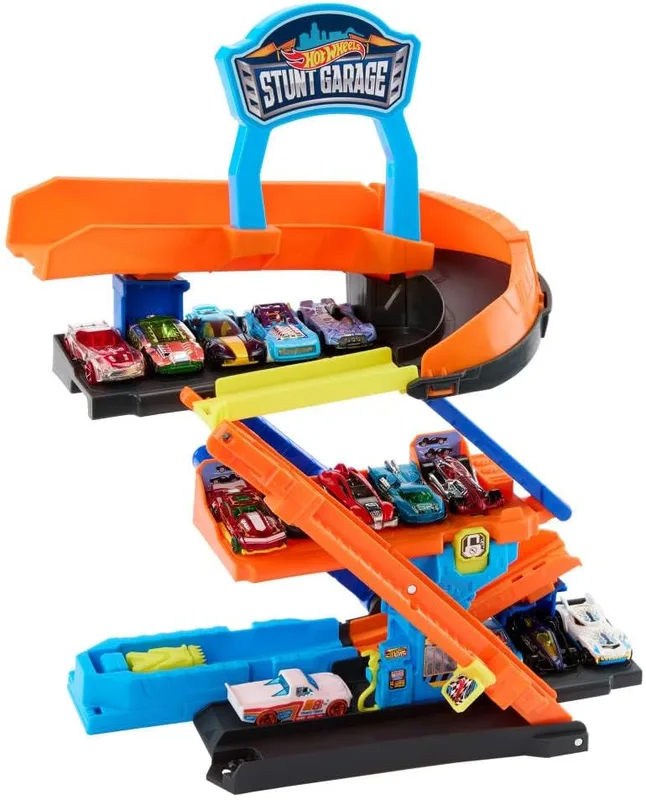 הוט ווילס חניון פעלולים מתחלף כולל מכונית - Hot Wheels
