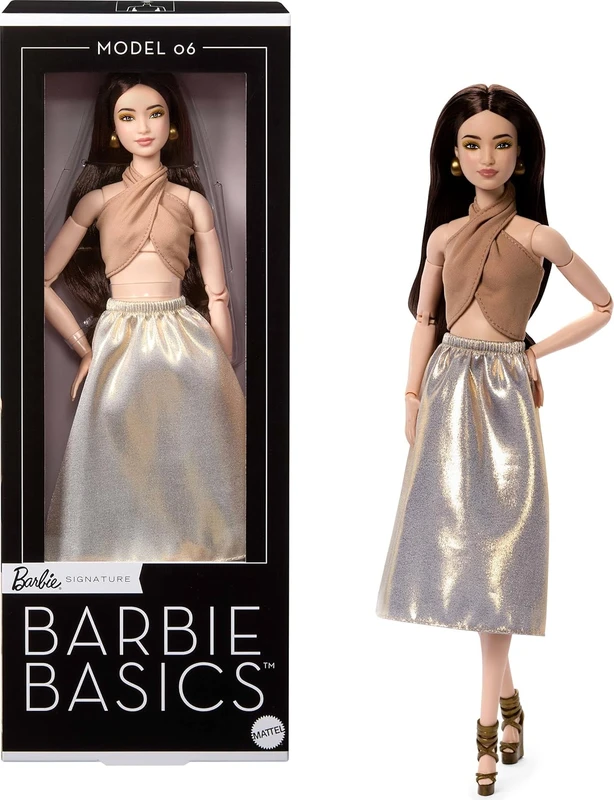 ברבי פרימיום אספנות בלבוש אופנתי ברונטית - Barbie