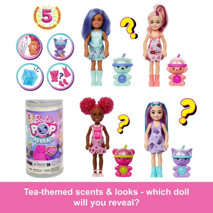 ברבי ריביל צ';לסי פופ סדרת תה - Barbie
