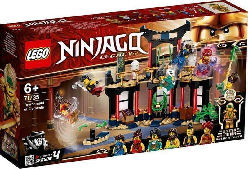 לגו נינג'גו טורניר האלמנטים 71735 - Lego