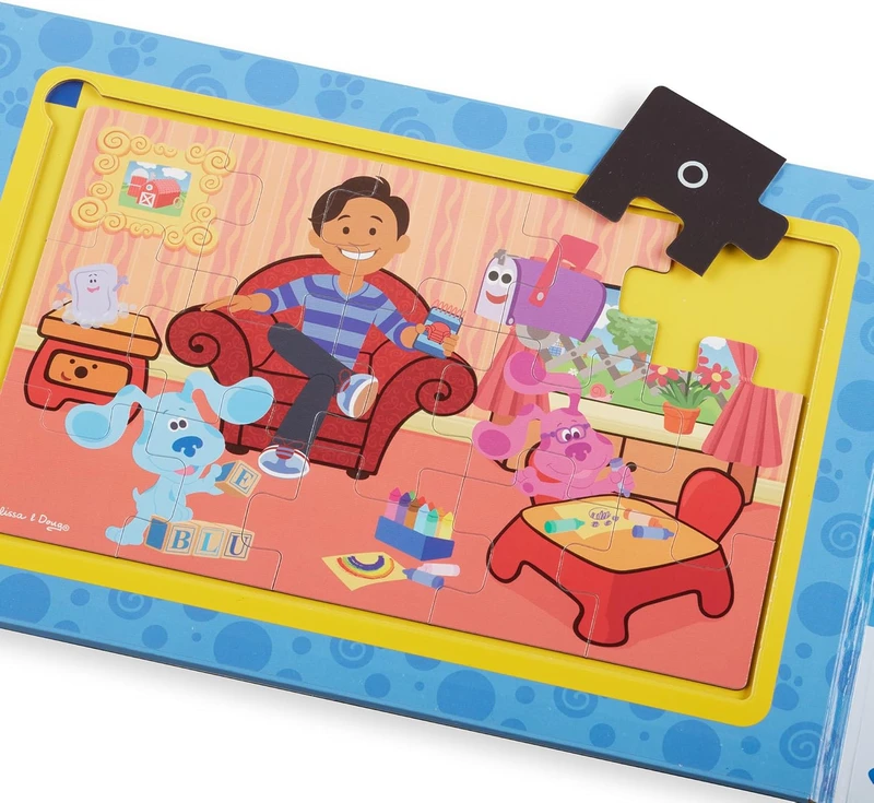 הרמזים של בלו - ספר 2 פאזלים מגנטיים 15 חלקים - Melissa & Doug