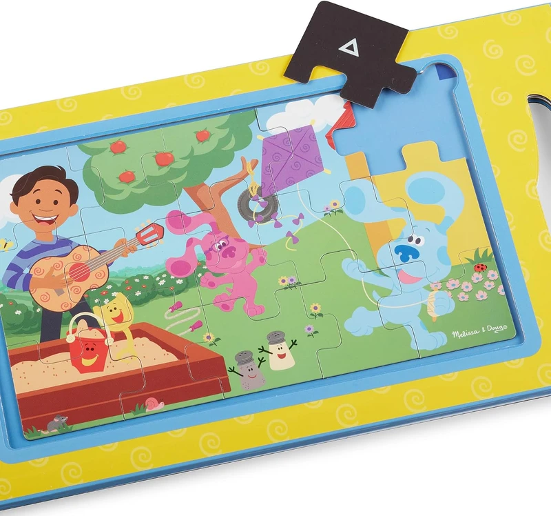 הרמזים של בלו - ספר 2 פאזלים מגנטיים 15 חלקים - Melissa & Doug