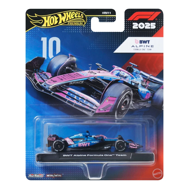 הוט ווילס פורמולה 1 פרימיום - BWT אלפין - Hot Wheels