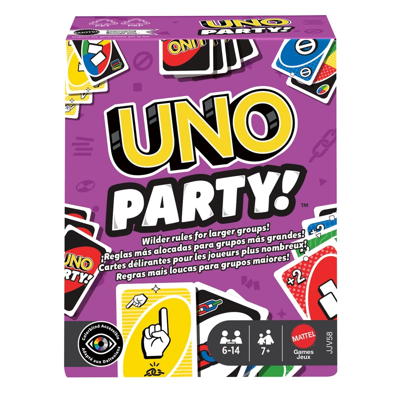 אונו מסיבה Mattel - UNO PARTY!