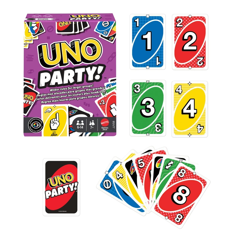 אונו מסיבה Mattel - UNO PARTY!