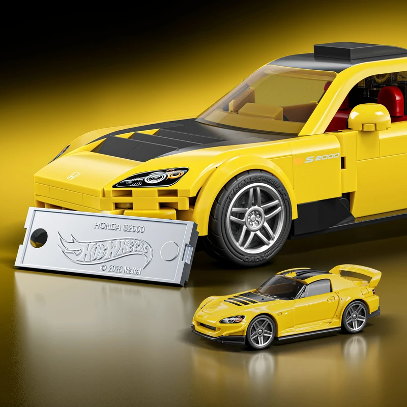 הוט ווילס מכונית מרוץ - הונדה ספורט 256 חלקים - Hot Wheels