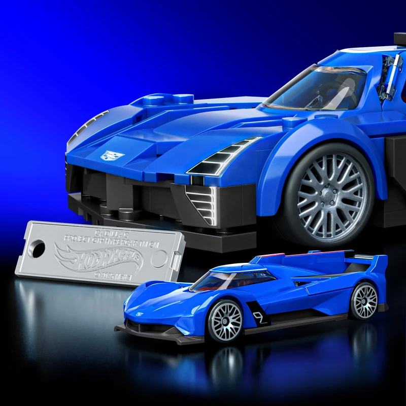 הוט ווילס מכונית מרוץ - קאדילק 236 חלקים - Hot Wheels
