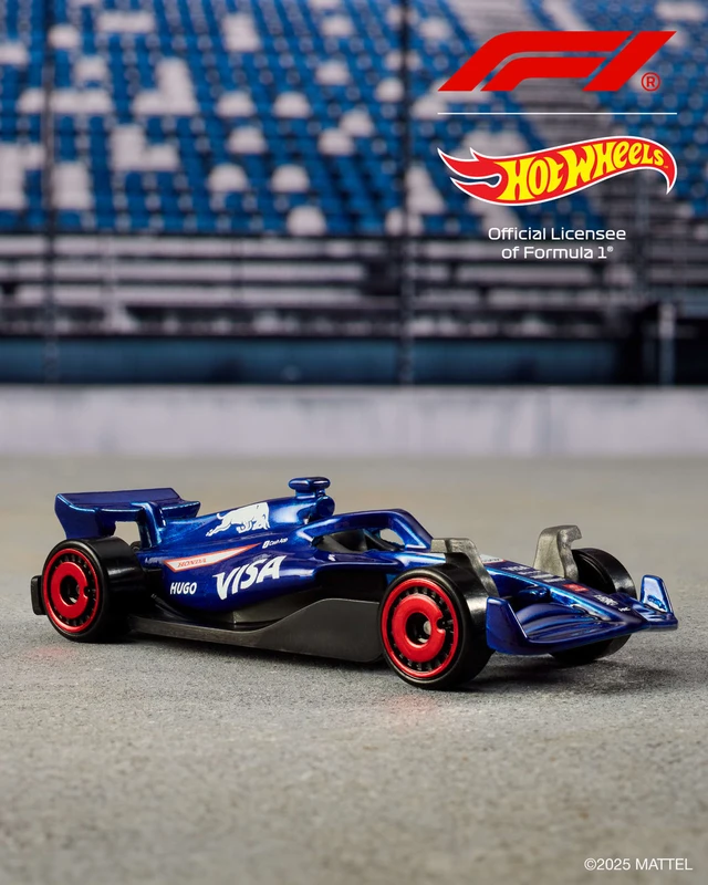 הוט ווילס מארז 5 מכוניות פורמולה 1 - 2024 - Hot Wheels