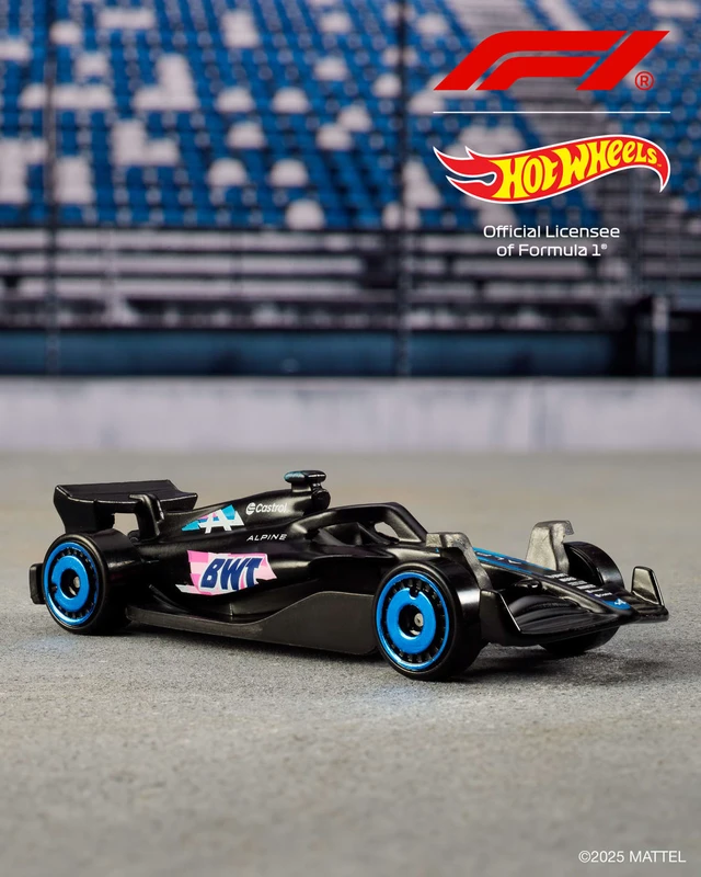 הוט ווילס מארז 5 מכוניות פורמולה 1 - 2024 - Hot Wheels