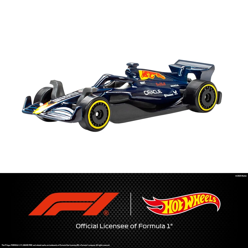 הוט ווילס מארז 5 מכוניות פורמולה 1 - 2025 - Hot Wheels