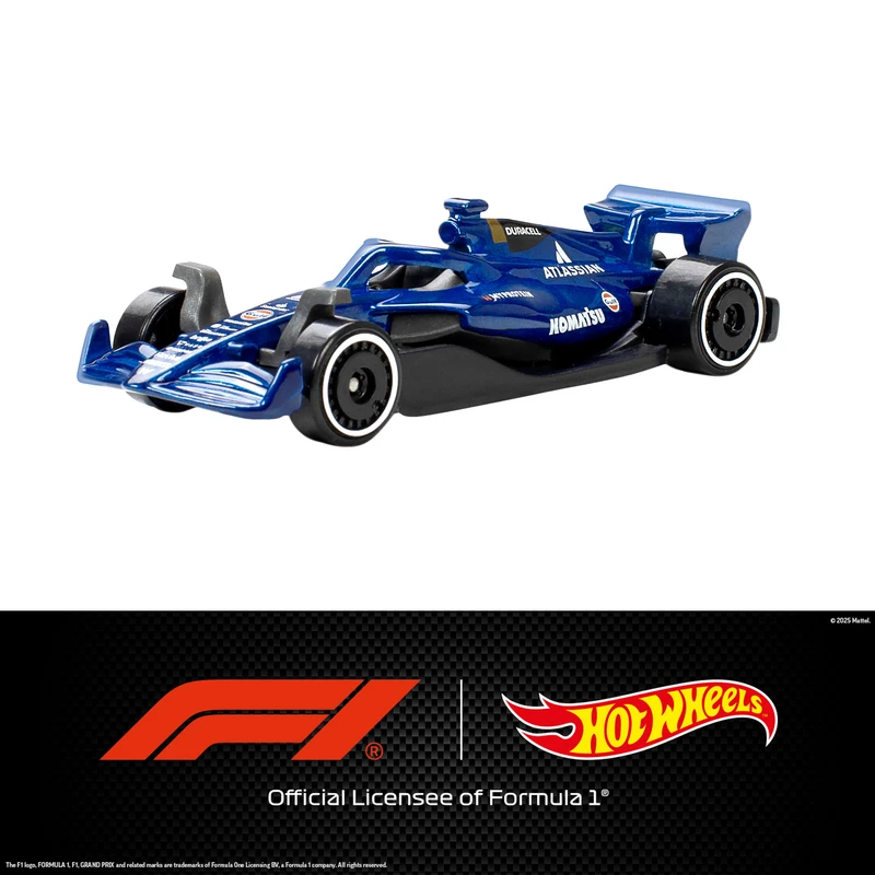 הוט ווילס מארז 5 מכוניות פורמולה 1 - 2025 - Hot Wheels