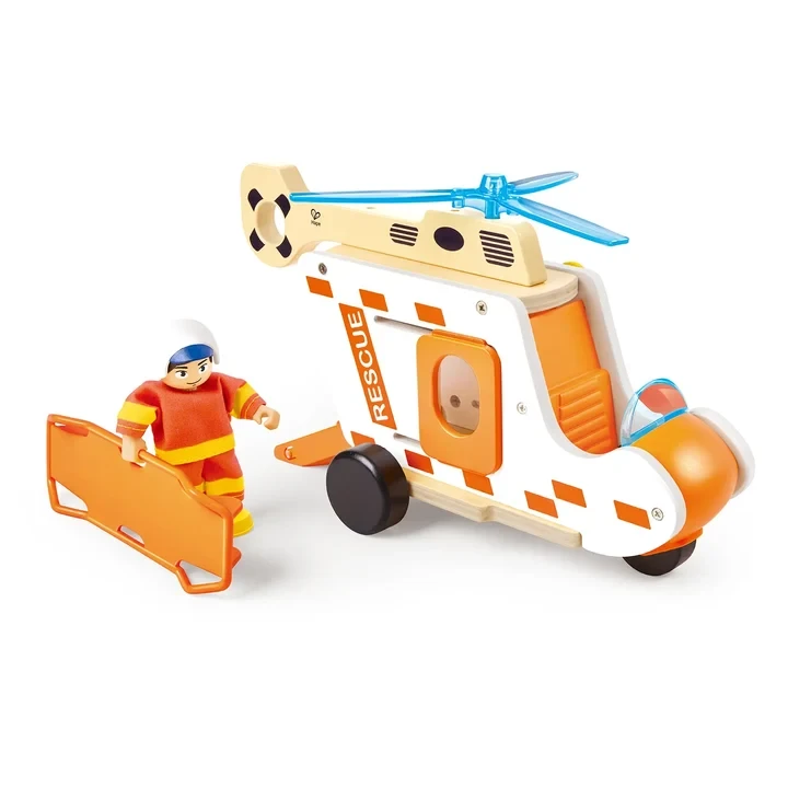 סט הליקופטר חילוץ - Hape