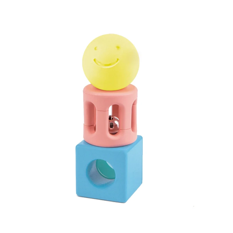 רעשן צורות גיאומטריות - Hape