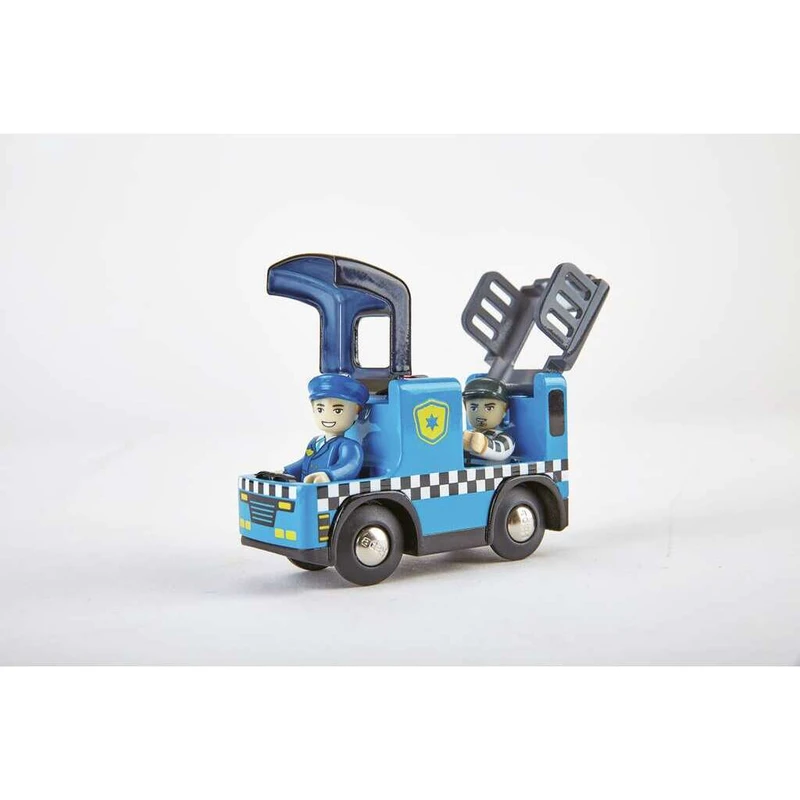 מכונית משטרה עם סירנה - Hape
