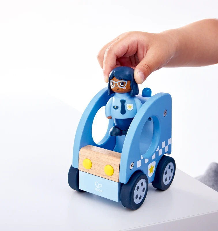 ניידת משטרה עם סירנה - Hape