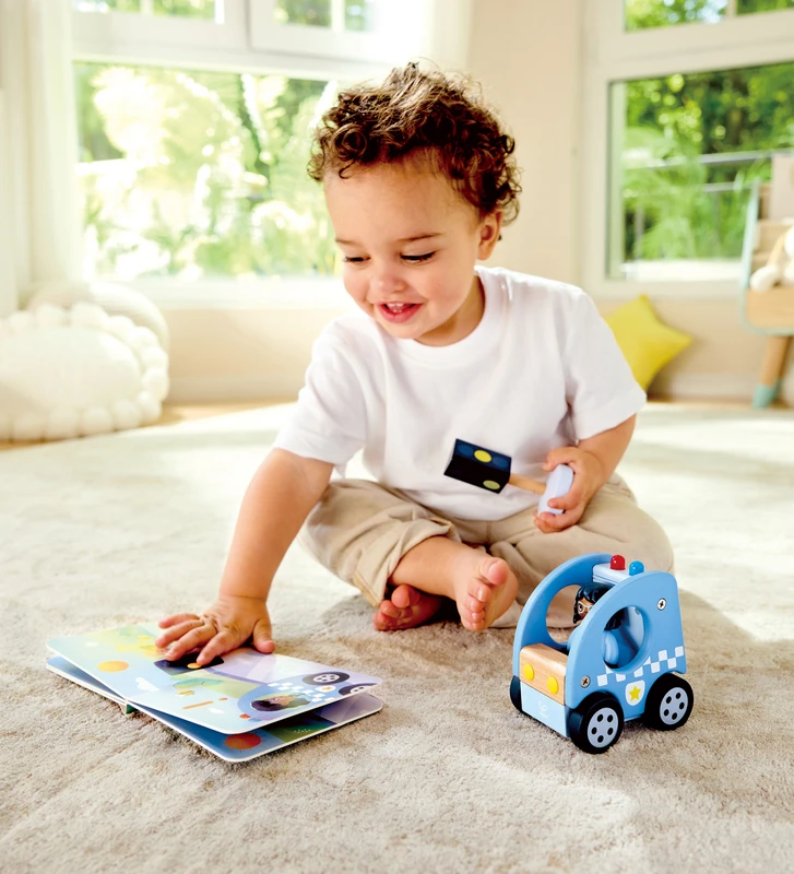 ניידת משטרה עם סירנה - Hape