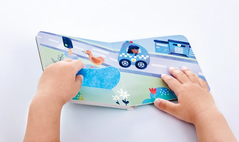 ניידת משטרה עם סירנה - Hape