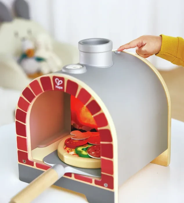 סט תנור פיצה עם אור וצלילים - Hape