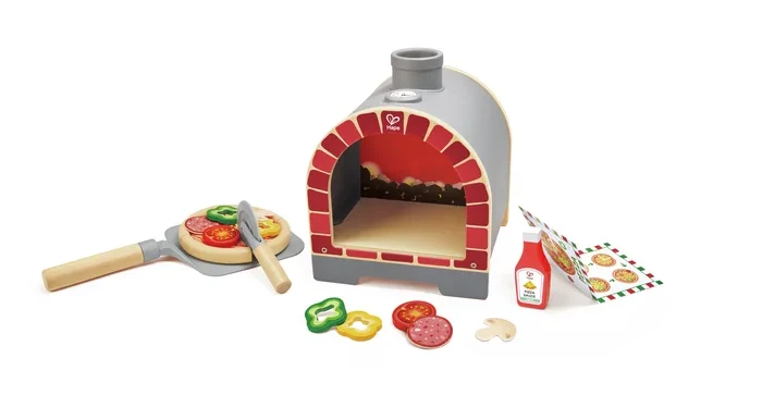 סט תנור פיצה עם אור וצלילים - Hape