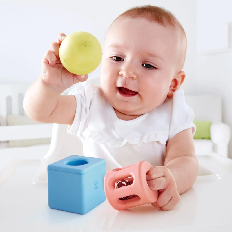 רעשן צורות גיאומטריות - Hape