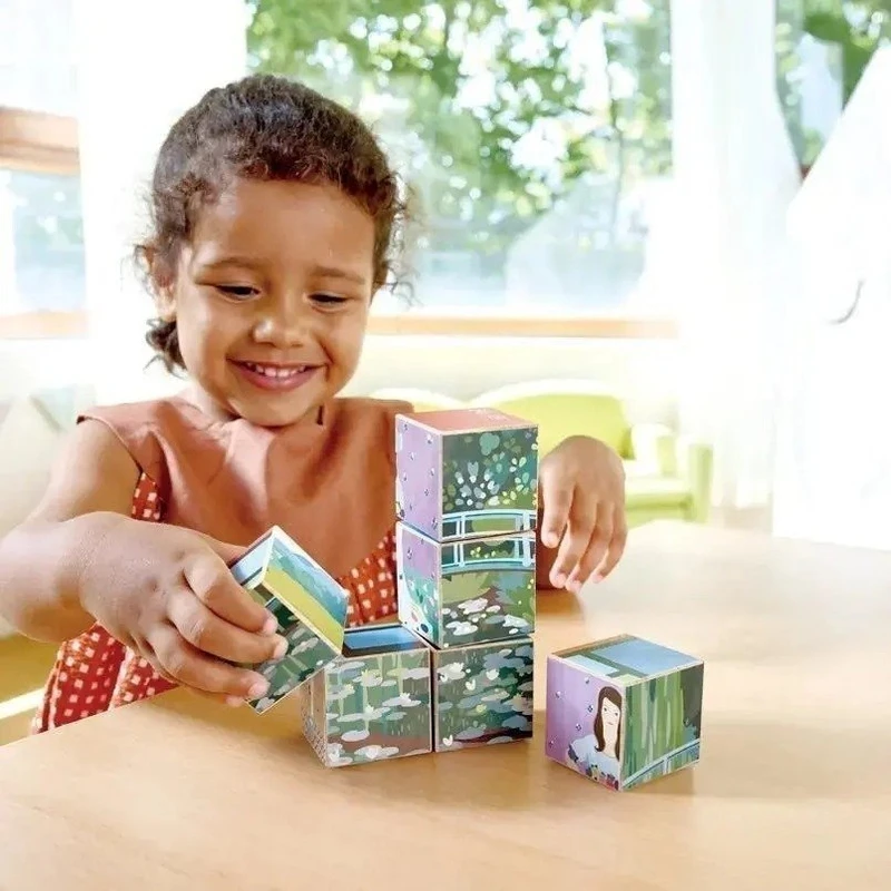 קוביות פאזל אמנות - Hape