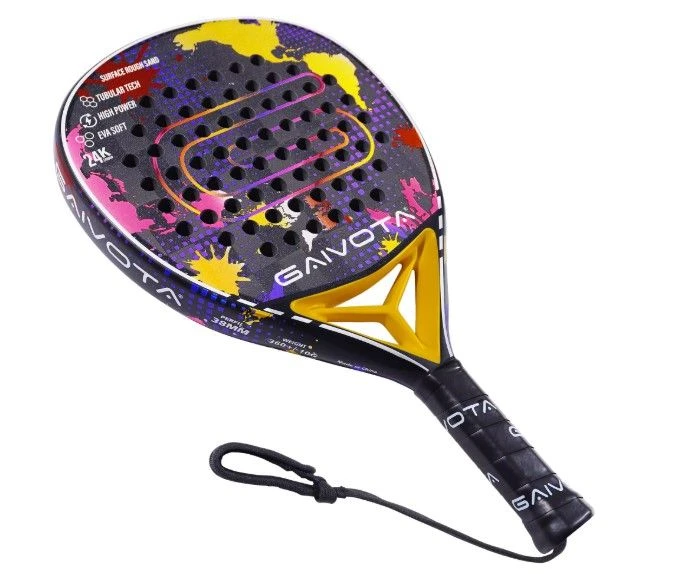 מחבט פאדל מקצועי 24K קרבון - GAIVOTA OFFICIAL PADEL 2026