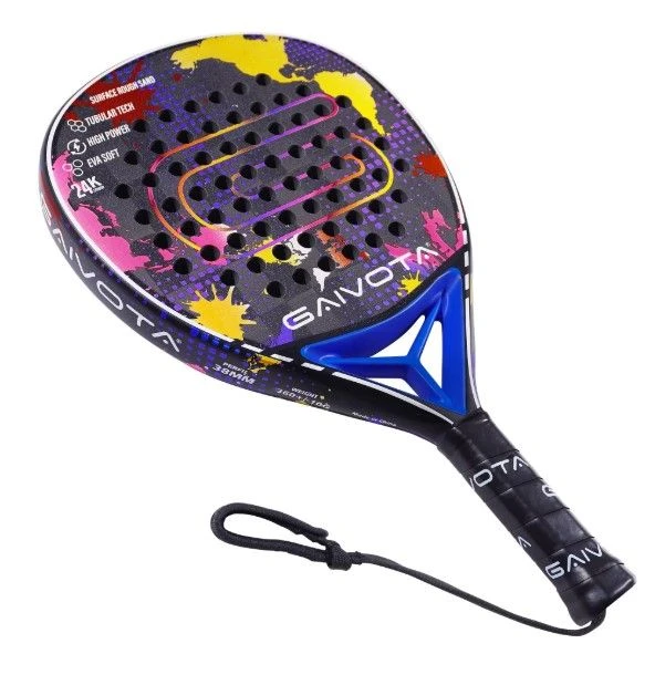 מחבט פאדל מקצועי 24K קרבון - GAIVOTA OFFICIAL PADEL 2026