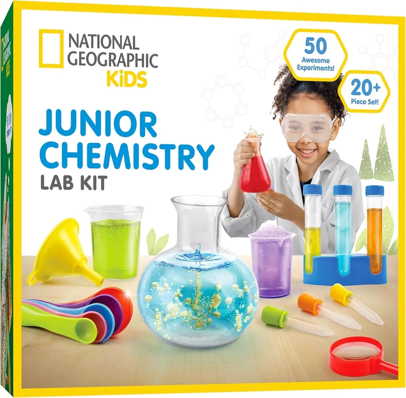 ערכת כימיה ג';וניור לילדים - National Geographic