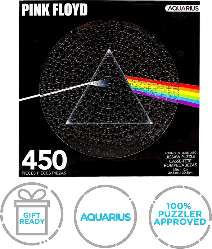 פאזל תקליט 450 חלקים - Pink Floyd - NMR Brands