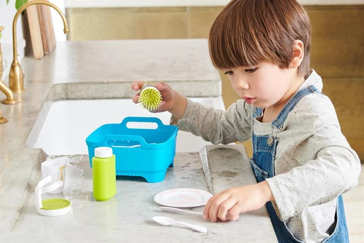 Joseph Joseph - ערכת ניקוי כלים Wash & Scrub לילדים - Casdon