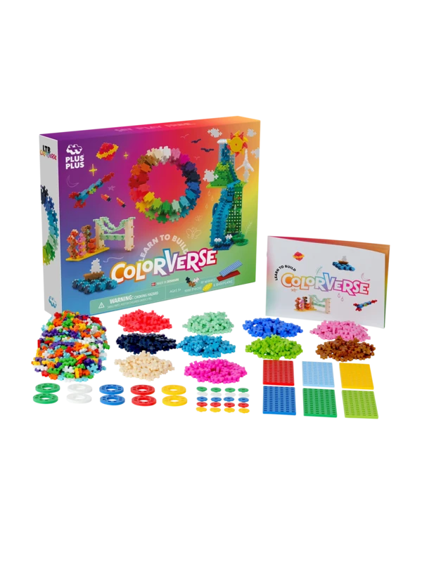 פלוס פלוס 1000 חלקים - עולם הצבעים - Plus Plus