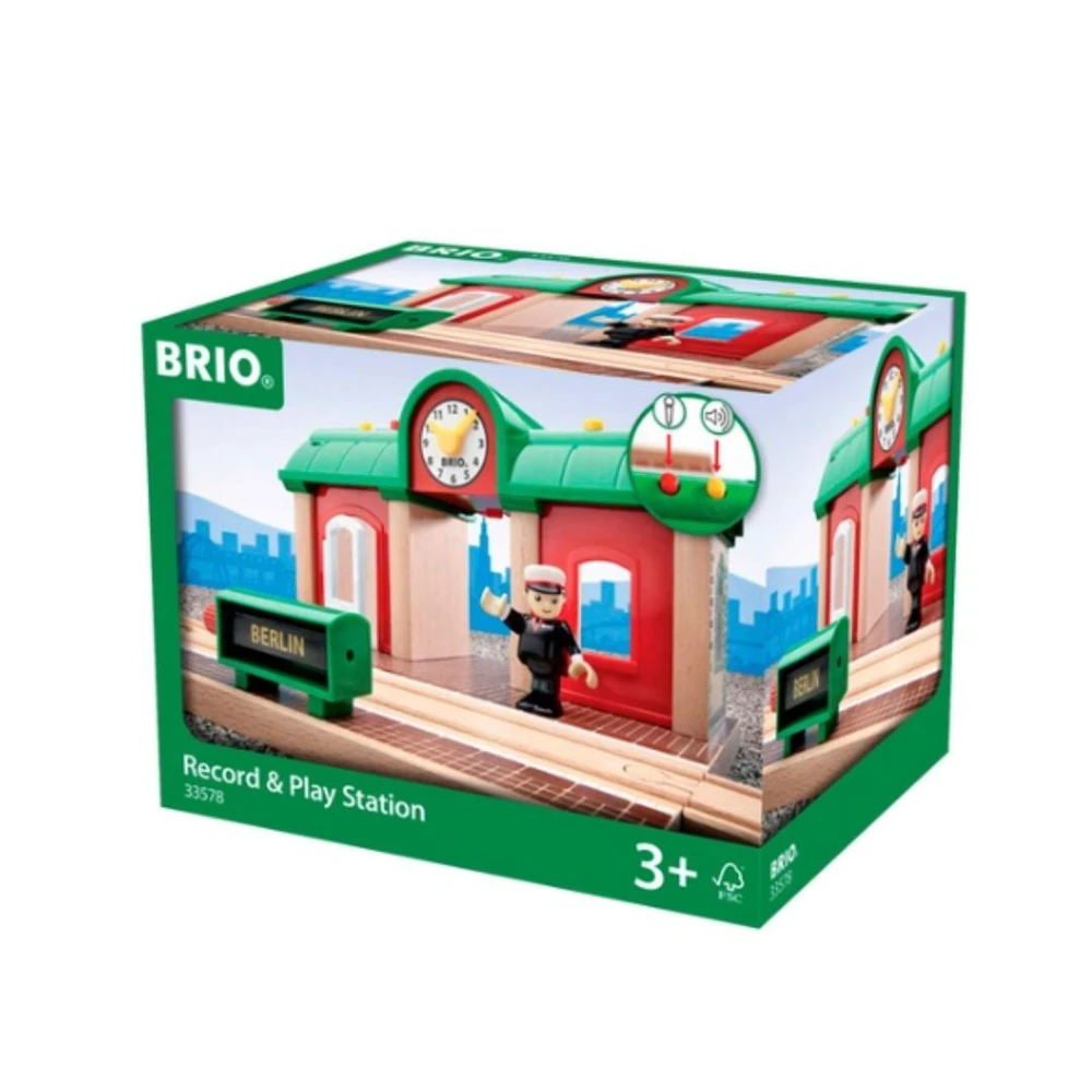 תחנת הקלטה והשמעת הודעות 33578 - BRIO