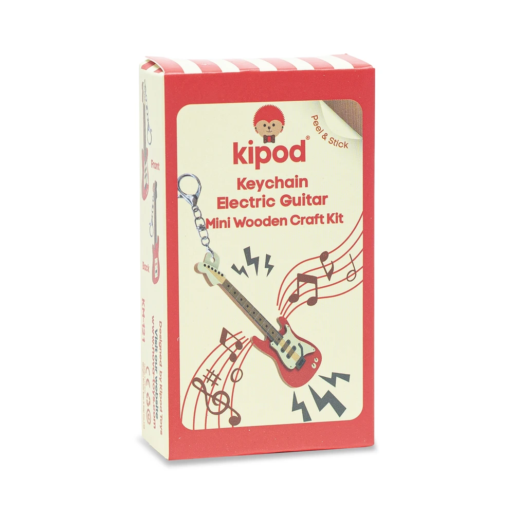 יצירת מחזיק מפתחות - גיטרה חשמלית - Kipod
