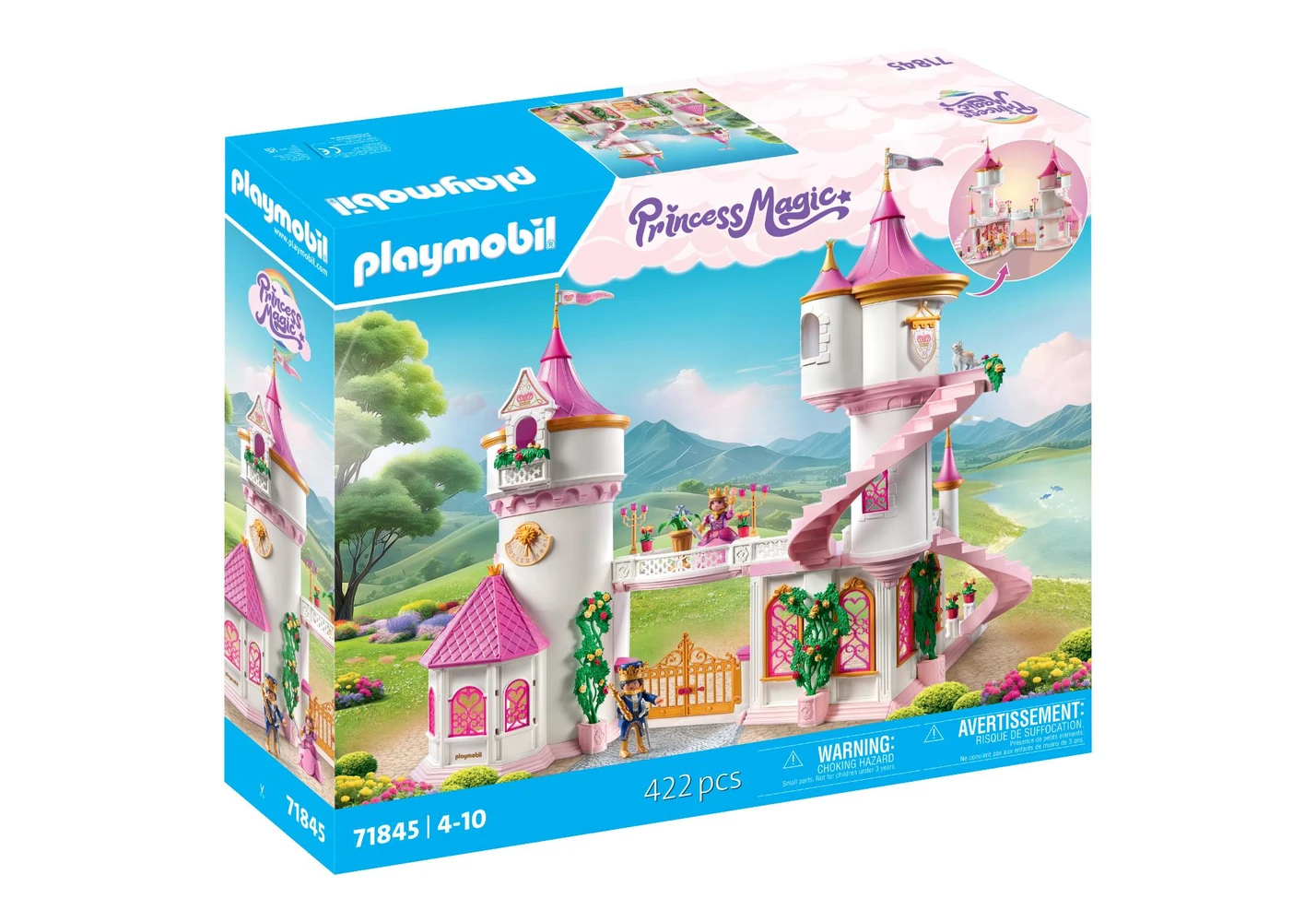 פליימוביל טירת נסיכות עם זוג מלכותי 71845 - Playmobil