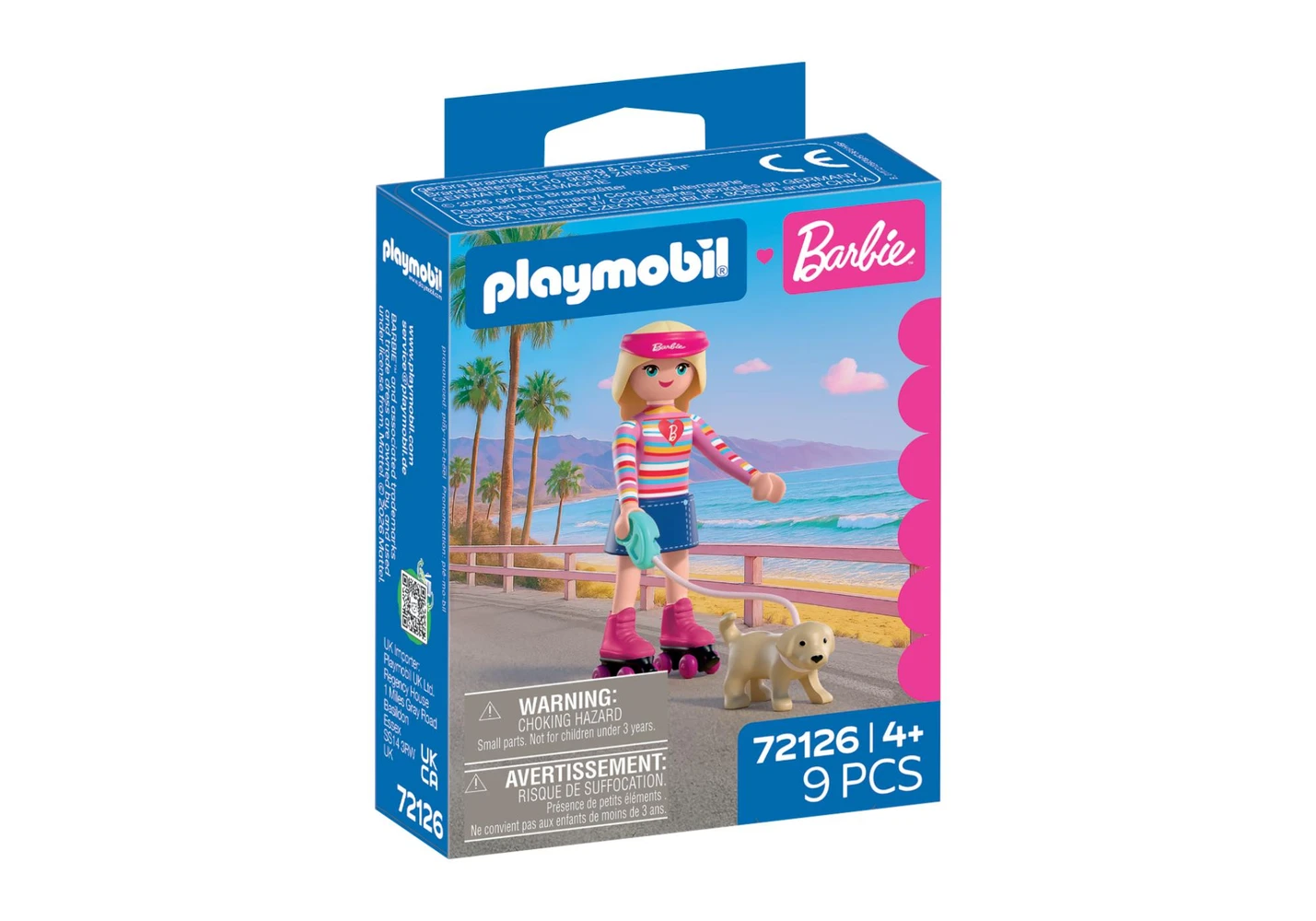 פליימוביל ברבי מאליבו עם כלבלב 72126 - Playmobil