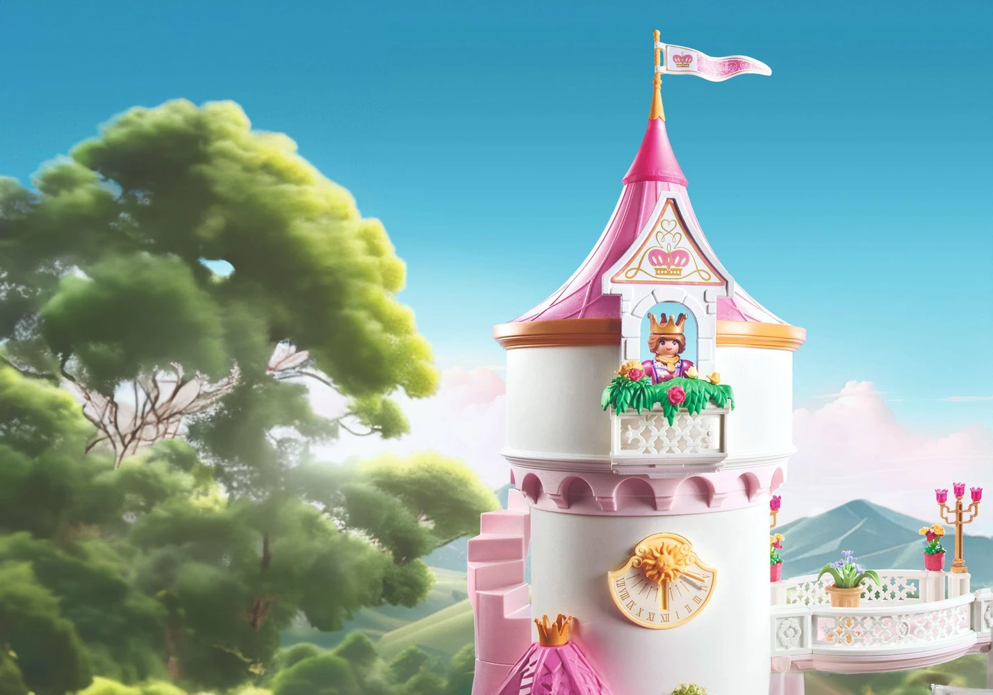 פליימוביל טירת נסיכות עם זוג מלכותי 71845 - Playmobil