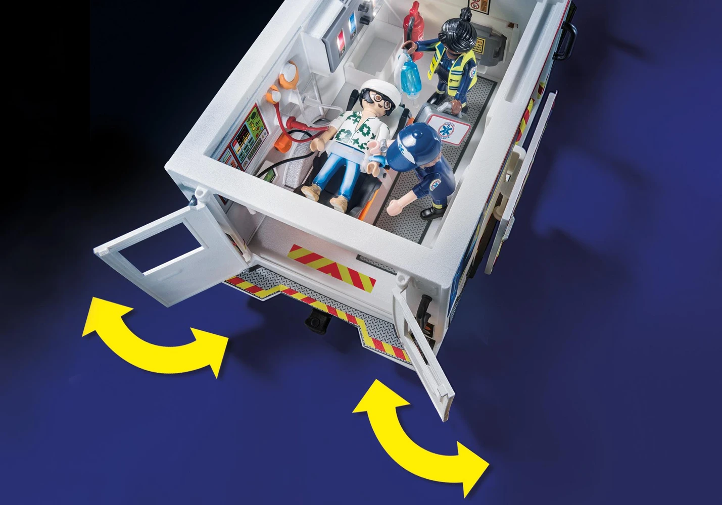 פליימוביל אמבולנס עם אורות וצלילים 70936 - Playmobil