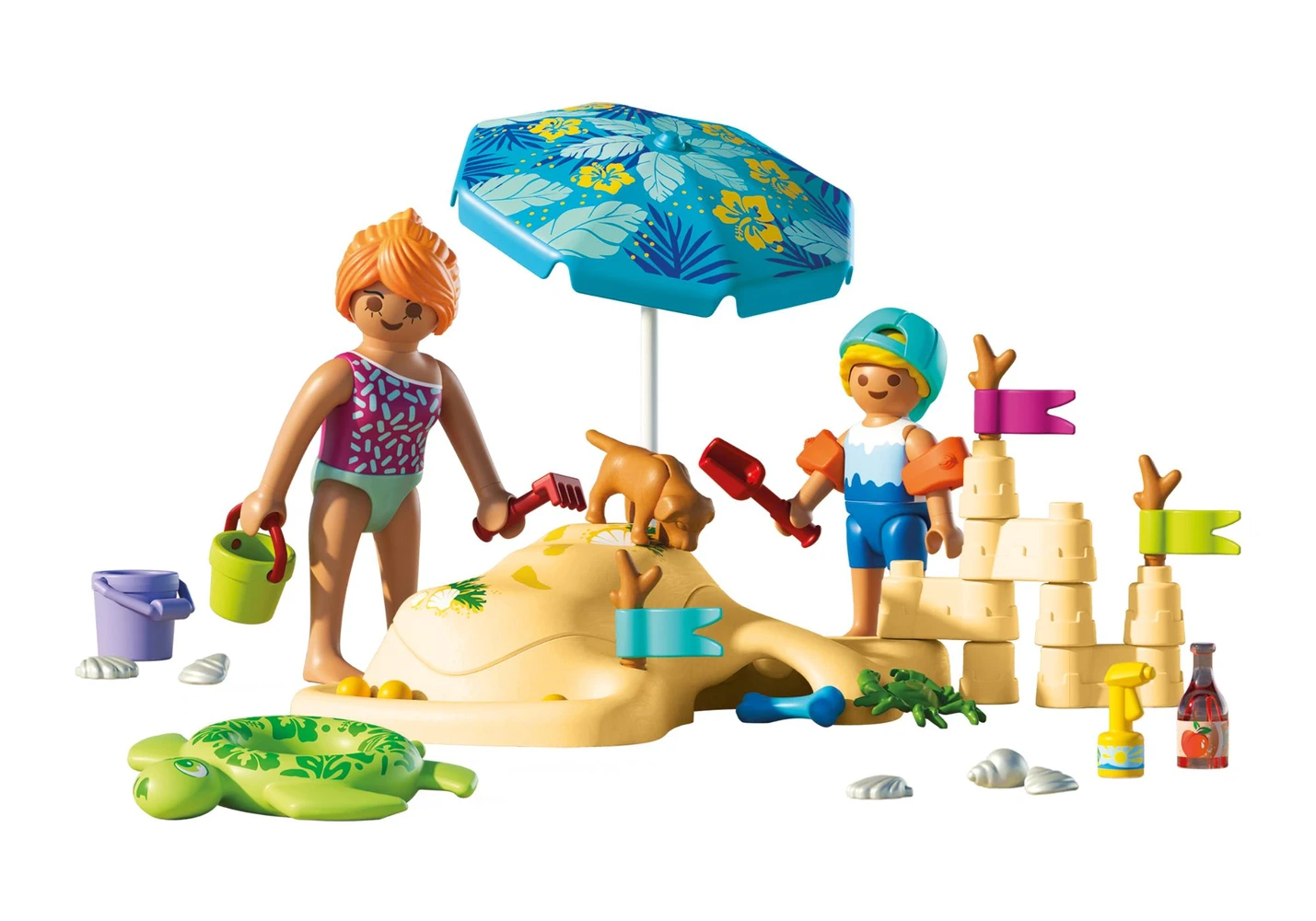 פליימוביל בילוי משפחתי בחוף הים 71906 - Playmobil