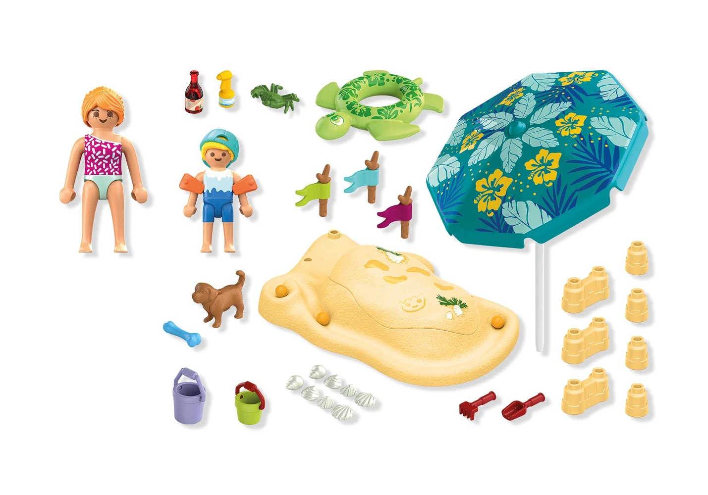 פליימוביל בילוי משפחתי בחוף הים 71906 - Playmobil