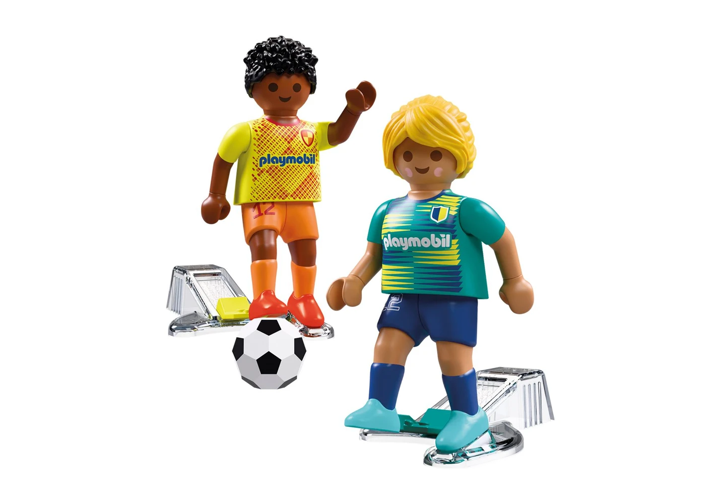 פליימוביל שני שחקני כדורגל 72058 - Playmobil