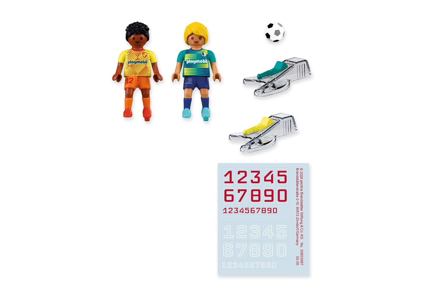 פליימוביל שני שחקני כדורגל 72058 - Playmobil